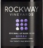 Rockway Vineyards Syrah 12-40 Small Block 2011